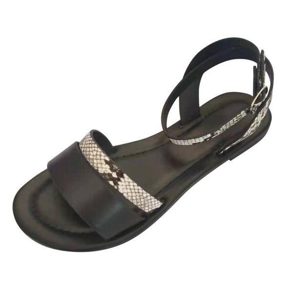 sandals fashion summer women buckle strap open toe flat brelathabe beach shoes zapatos de mujer chaussures femme, Black
sandals fashion summer women buckle strap open toe flat brelathabe beach shoes zapatos de mujer chaussures femme, Black