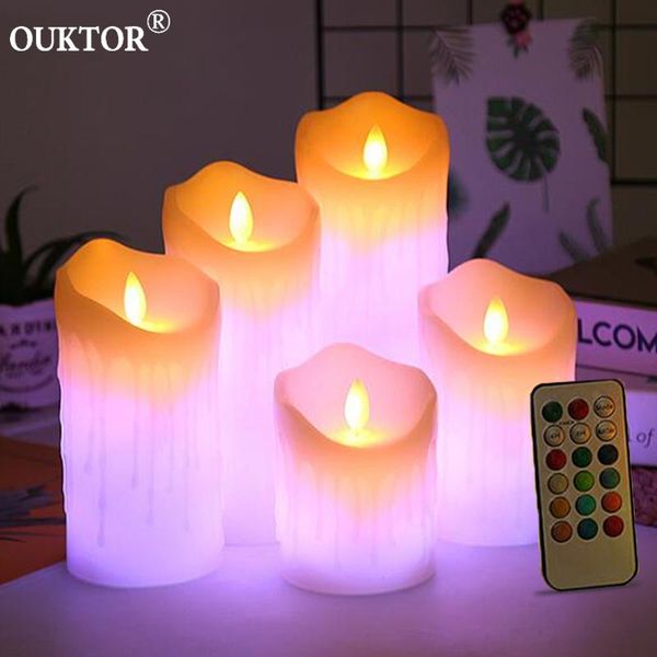 dancing flame led candle light with rgb remote control timer wax pillar for wedding christmas decoration room night candles
dancing flame led candle light with rgb remote control timer wax pillar for wedding christmas decoration room night candles