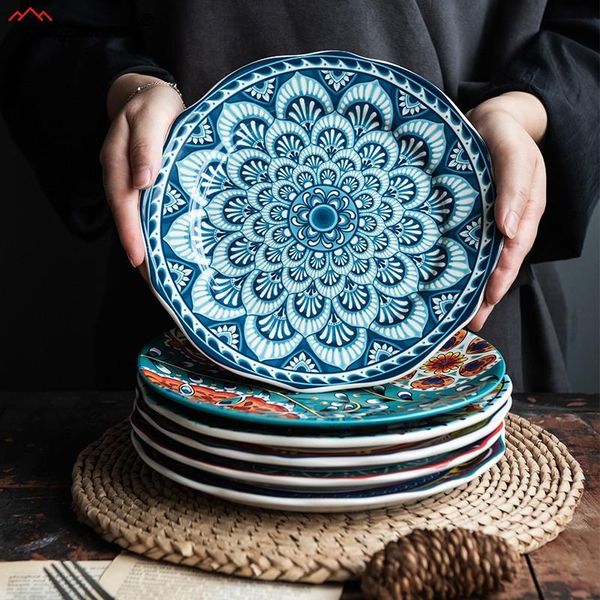 dishes & plates printed ceramic dinner plate steak sushi fruit and vegetable salad restaurant el service supplies exquisite gift
dishes & plates printed ceramic dinner plate steak sushi fruit and vegetable salad restaurant el service supplies exquisite gift