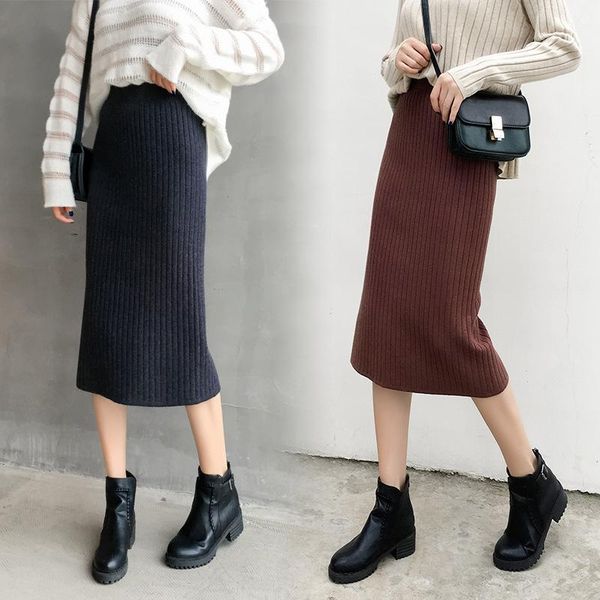 skirts thickening split knitted step package hip skirt female autumn/winter 2021 winter fashion wool, Black
skirts thickening split knitted step package hip skirt female autumn/winter 2021 winter fashion wool, Black