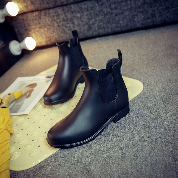 boots fashion women rain british u-shaped elastic bandwaterproof shortbootswatershoes kbea, Black
boots fashion women rain british u-shaped elastic bandwaterproof shortbootswatershoes kbea, Black