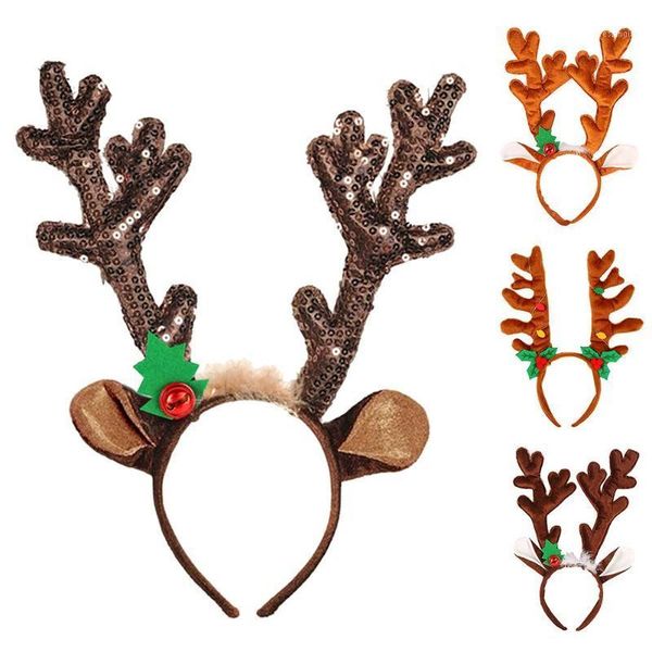 christmas decorations cute cartoon antler shape headband with jingle bell kids headwear reindeer ornaments hair decoration
christmas decorations cute cartoon antler shape headband with jingle bell kids headwear reindeer ornaments hair decoration
