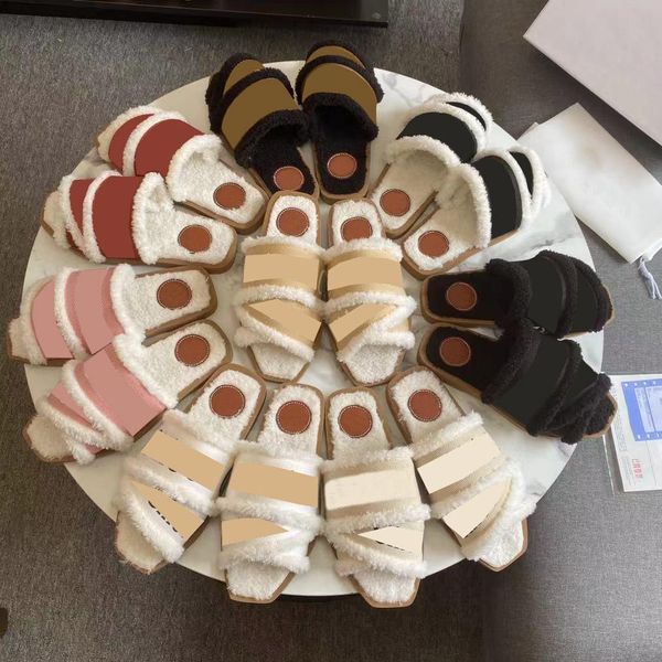 women fur slippers designer slides ladies shoes home winter warm wool letters sandals comfortable fuzzy style thick plush concise fluffy sho, Black
women fur slippers designer slides ladies shoes home winter warm wool letters sandals comfortable fuzzy style thick plush concise fluffy sho, Black
