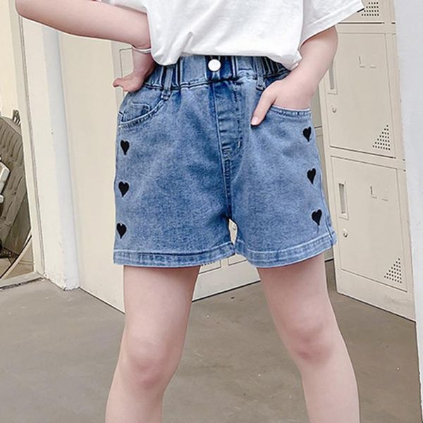 shorts girls denim teenage summer clothing kids high waist love embroidery jean children pants 5-14 years, Black
shorts girls denim teenage summer clothing kids high waist love embroidery jean children pants 5-14 years, Black
