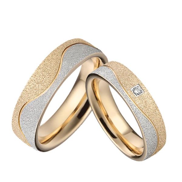 wedding rings love marriage set for couples men and women gold color shiny emery eco stainless steel jewelry alliances, Slivery;golden
wedding rings love marriage set for couples men and women gold color shiny emery eco stainless steel jewelry alliances, Slivery;golden