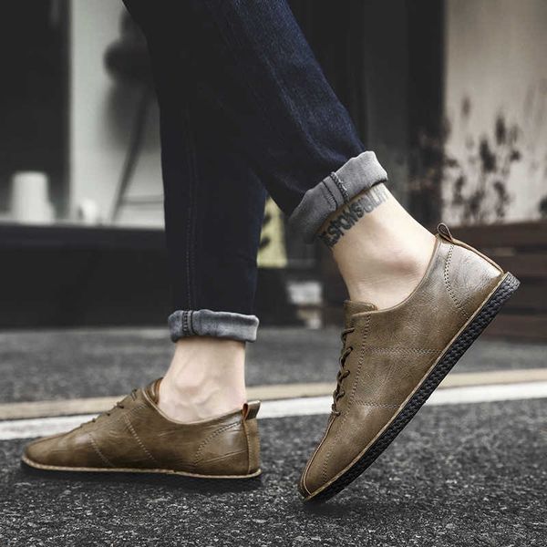 personality khaki youth leather sho men's korean boys' british board sho hairdrser busins casual trend
personality khaki youth leather sho men's korean boys' british board sho hairdrser busins casual trend