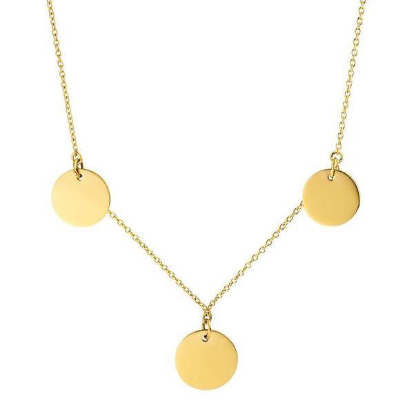 stainless steel multi coin necklace include 3pcs high polish round customization pendant necklaces, Silver
stainless steel multi coin necklace include 3pcs high polish round customization pendant necklaces, Silver