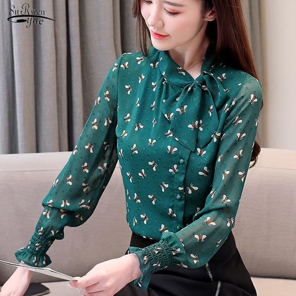 printing shirt women long sleeve chiffon bow stand collar cardigan blouse office lady camisas mujer 8228 50 women's blouses & shirts, White
printing shirt women long sleeve chiffon bow stand collar cardigan blouse office lady camisas mujer 8228 50 women's blouses & shirts, White