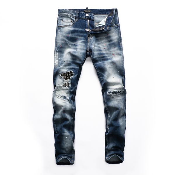 dsq phantom turtle men's jeans mens italian designer jeans skinny ripped cool guy causal hole denim fashion brand fit jeans men washed, Blue
dsq phantom turtle men's jeans mens italian designer jeans skinny ripped cool guy causal hole denim fashion brand fit jeans men washed, Blue