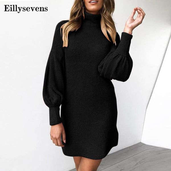 casual dresses sweater dress jumper women knitted turtleneck autumn winter warm knit female loose mini vestidos#2, Black;gray
casual dresses sweater dress jumper women knitted turtleneck autumn winter warm knit female loose mini vestidos#2, Black;gray