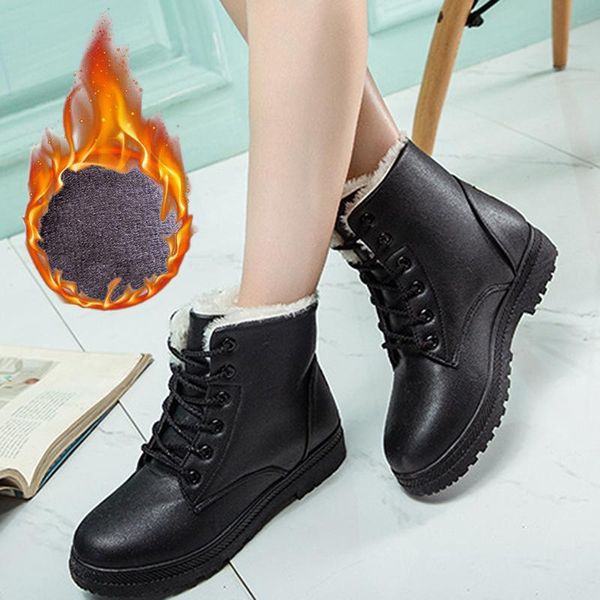 boots fashion women style snow warm and velvet short pu waterproof large size 44, Black
boots fashion women style snow warm and velvet short pu waterproof large size 44, Black