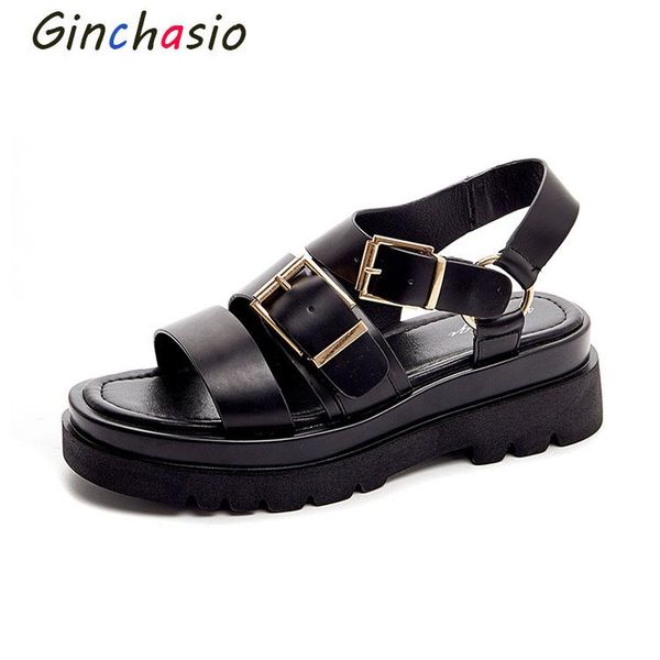 ginchasio 2021 women sandals soft patent leather summer gladiator open toe buckle strap platform high heels shoes, Black
ginchasio 2021 women sandals soft patent leather summer gladiator open toe buckle strap platform high heels shoes, Black