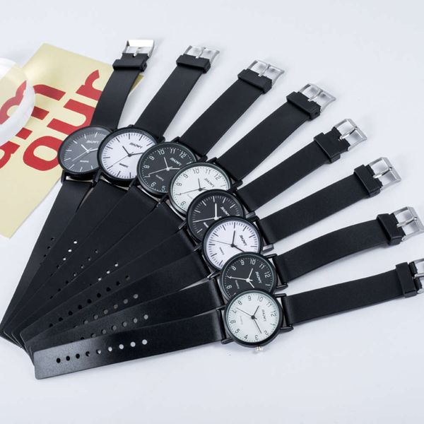 watch plastic belt size couple quartz fashion men's and women's simple, Slivery;brown
watch plastic belt size couple quartz fashion men's and women's simple, Slivery;brown