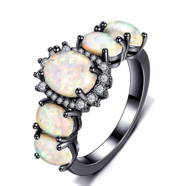 wedding rings white orange green oval opal ring female luxury crystal stone vintage black gold engagement for women jewelry, Slivery;golden
wedding rings white orange green oval opal ring female luxury crystal stone vintage black gold engagement for women jewelry, Slivery;golden