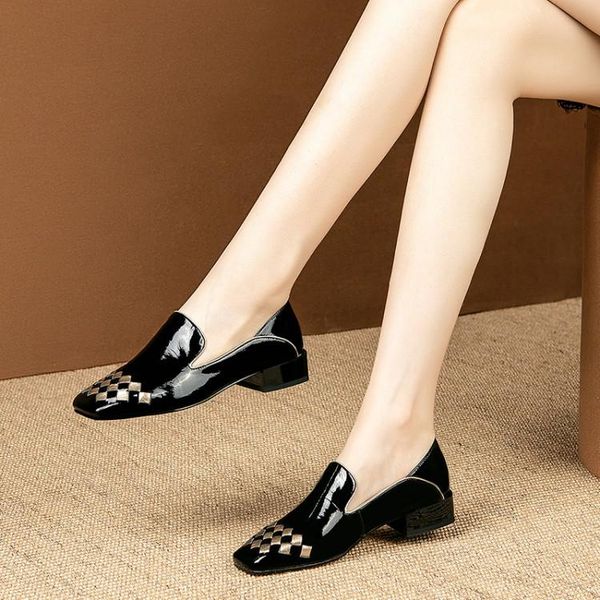 dress shoes mljuese 2021 women pumps cow leather autumn spring black color square toe metal decoration high heels party size 34-42
dress shoes mljuese 2021 women pumps cow leather autumn spring black color square toe metal decoration high heels party size 34-42