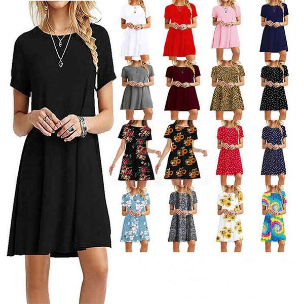 women summer short sleeve dress crew neck slim dresses ladies solid color clothes, Black;gray
women summer short sleeve dress crew neck slim dresses ladies solid color clothes, Black;gray