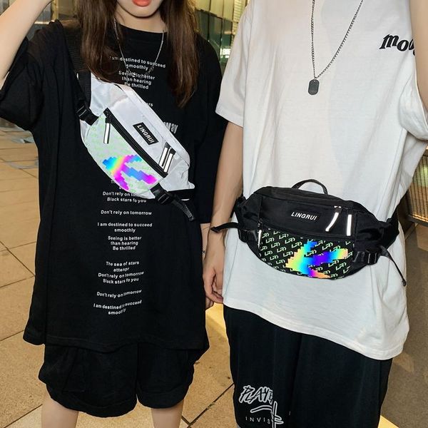 waist bags reflective hip hop bag fanny pack motion crossbody chest functional belt street trend
waist bags reflective hip hop bag fanny pack motion crossbody chest functional belt street trend