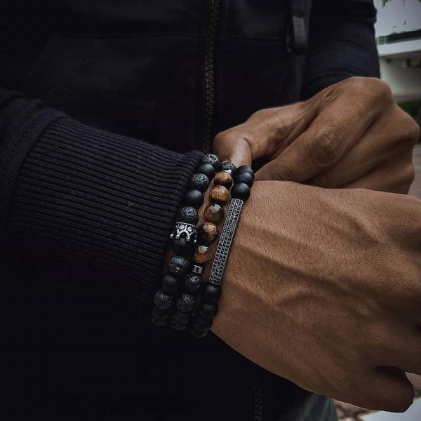 charm bracelets 3pcs/sets volcanic rock tiger's eye stone beade crown crystal bracelet for men him jewelry, Golden;silver
charm bracelets 3pcs/sets volcanic rock tiger's eye stone beade crown crystal bracelet for men him jewelry, Golden;silver