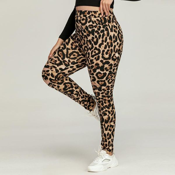 women leopard print yoga pants plus size elastic high waist training sport leggings fitness outfit
women leopard print yoga pants plus size elastic high waist training sport leggings fitness outfit