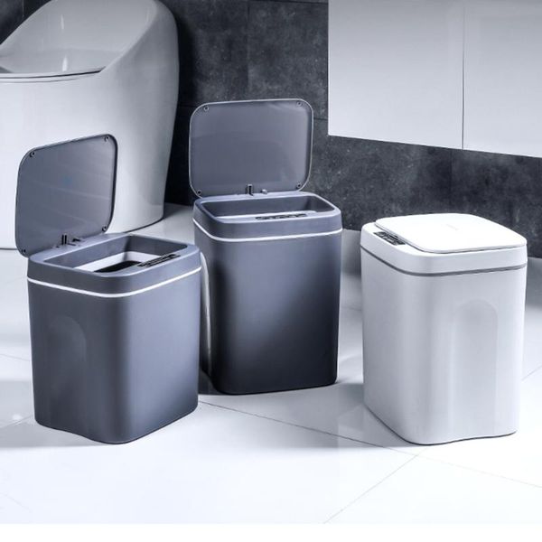 waste bins 14l intelligent trash can automatic sensor dustbin smart electric bin home rubbish for kitchen bathroom garbage
waste bins 14l intelligent trash can automatic sensor dustbin smart electric bin home rubbish for kitchen bathroom garbage