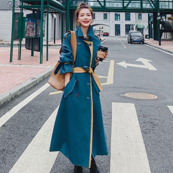 women's trench coats 2021 winter women french turn down collar ladies patchwork windbreaker femme full sleeve double-breasted long, Tan;black
women's trench coats 2021 winter women french turn down collar ladies patchwork windbreaker femme full sleeve double-breasted long, Tan;black