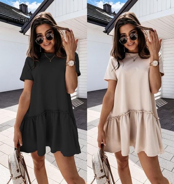 casual dresses women summer loose boho cute layered solid dress cocktail party beach sundress cascading ruffles white mini, Black;gray
casual dresses women summer loose boho cute layered solid dress cocktail party beach sundress cascading ruffles white mini, Black;gray