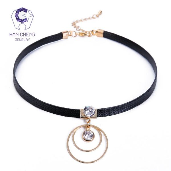chokers hancheng fashion summer round golden and silver zircon pendant choker necklace women necklaces pu belt collar jewelry bijoux, Golden;silver
chokers hancheng fashion summer round golden and silver zircon pendant choker necklace women necklaces pu belt collar jewelry bijoux, Golden;silver