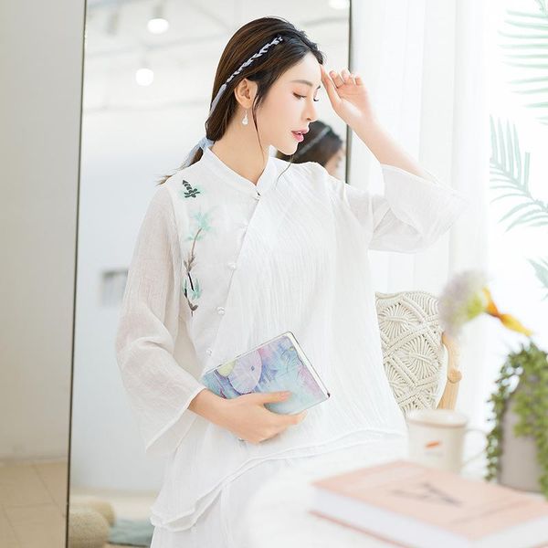 yoga shirt linen chinese traditional loose sweatshirt quickly dry women jogger fitness workout casual meditation outfit
yoga shirt linen chinese traditional loose sweatshirt quickly dry women jogger fitness workout casual meditation outfit