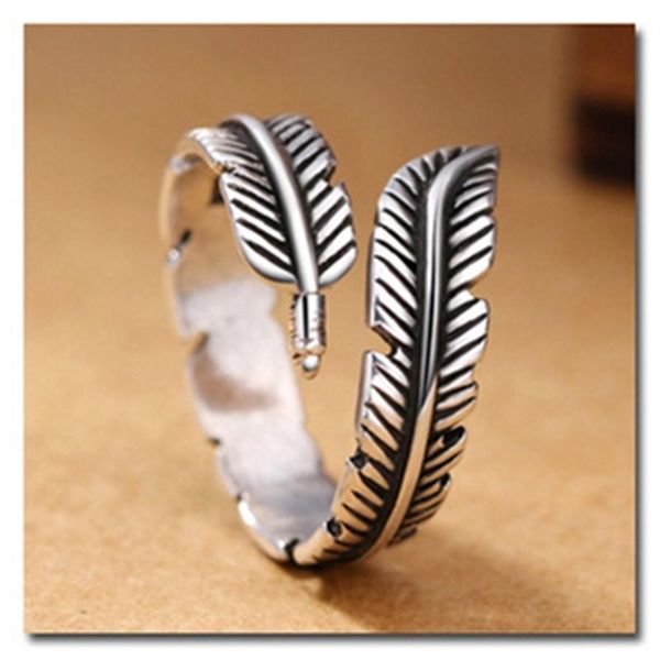 miuoxion wholesale retro feather glossy ring personality fashion simple jewelry for women feature namour charm gift all seasons wedding ring, Slivery;golden
miuoxion wholesale retro feather glossy ring personality fashion simple jewelry for women feature namour charm gift all seasons wedding ring, Slivery;golden
