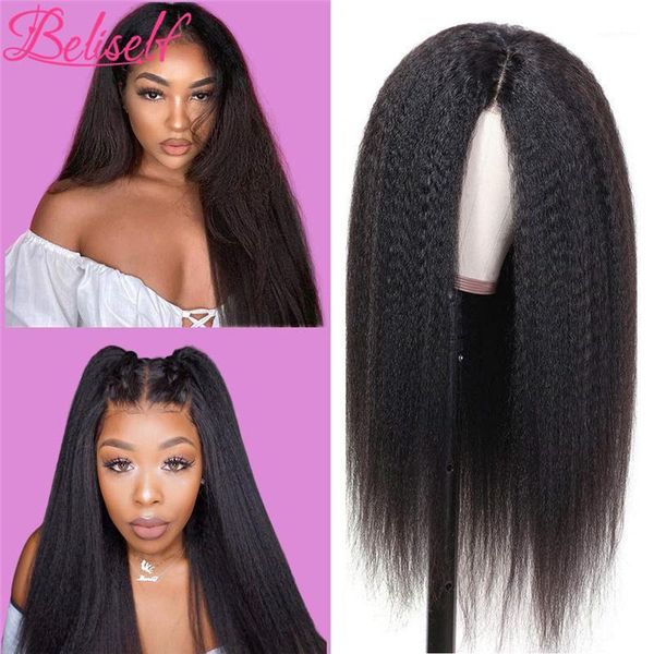 kinky straight wig 13Ã4/13Ã6 lace front human hair wigs for black women glueless frontal beliself1, Black;brown
kinky straight wig 13Ã4/13Ã6 lace front human hair wigs for black women glueless frontal beliself1, Black;brown