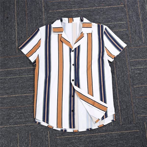 men's casual shirts 2021 fashion trend men notch collar color-block striped print shirt lapel slim fit short-sleeved cardigan holiday l, White;black
men's casual shirts 2021 fashion trend men notch collar color-block striped print shirt lapel slim fit short-sleeved cardigan holiday l, White;black