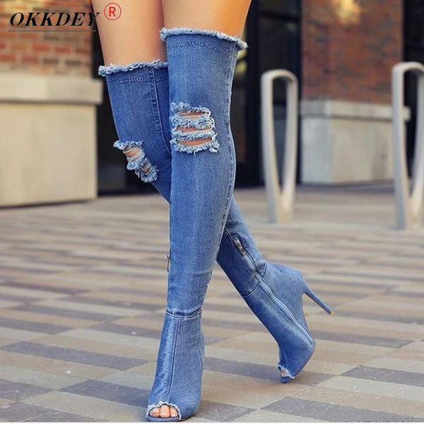 sandals okkdey2021 fashion high-heeled long tube denim stiletto fish mouth shoes comfortable woman shoe sandal, Black
sandals okkdey2021 fashion high-heeled long tube denim stiletto fish mouth shoes comfortable woman shoe sandal, Black
