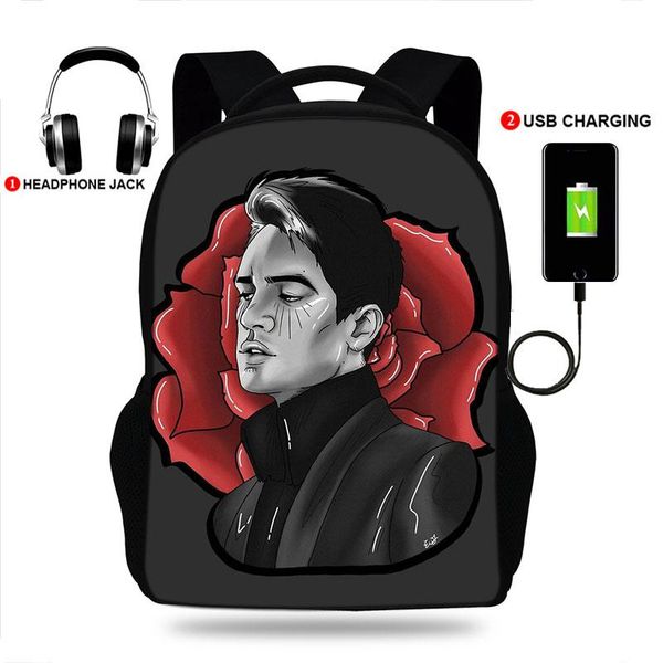 charge bags panic at the disco patd death of bachelor students boys girls school rucksack men women travel
charge bags panic at the disco patd death of bachelor students boys girls school rucksack men women travel