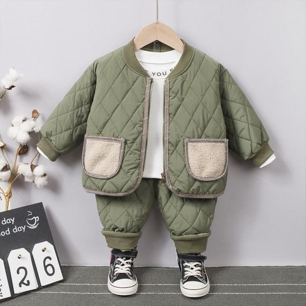 boys suit baby children clothes girls cotton padded winter models middle and small kids home two piece, White
boys suit baby children clothes girls cotton padded winter models middle and small kids home two piece, White