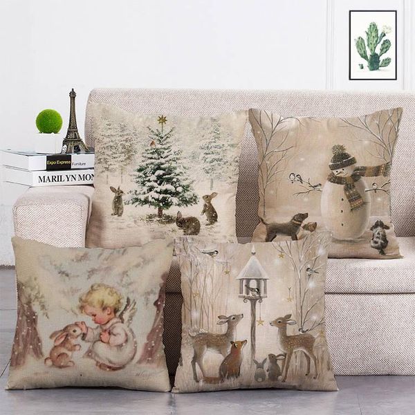 cushion/decorative pillow christmas tree deer cushion cover for sofa home linen pillowcase 45*45cm pillows covers car decor case t322
cushion/decorative pillow christmas tree deer cushion cover for sofa home linen pillowcase 45*45cm pillows covers car decor case t322
