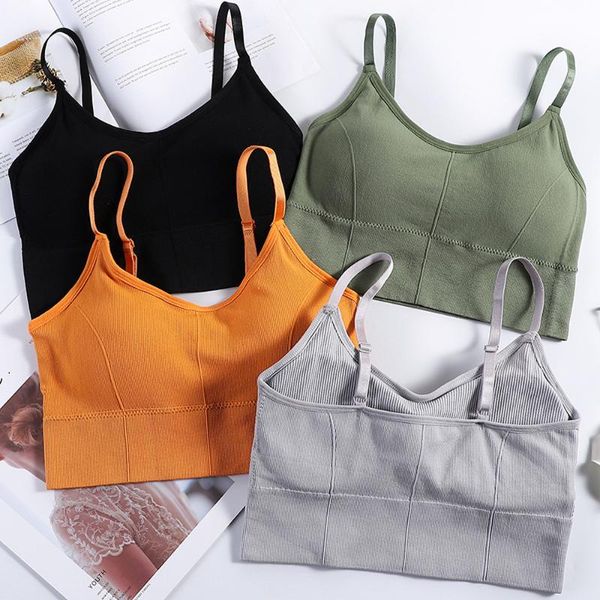 women sports bra tank tube seamless underwear crop lingerie intimates slim strap camisole femme running shirts yoga outfit
women sports bra tank tube seamless underwear crop lingerie intimates slim strap camisole femme running shirts yoga outfit