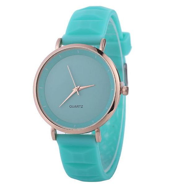 wristwatches silicone women's quartz fashion casual candy color ladies dress watches sports relogio feminino light blue, Slivery;brown
wristwatches silicone women's quartz fashion casual candy color ladies dress watches sports relogio feminino light blue, Slivery;brown