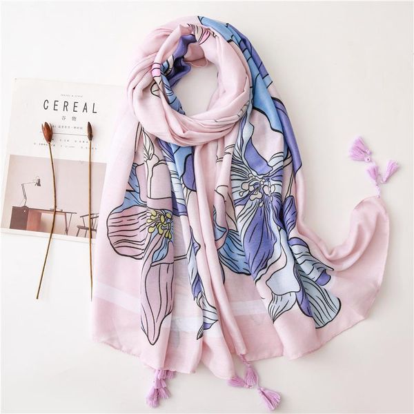 scarves silk national wind lotus root powder big flower fashion printing cotton scarf holiday shawl, Blue;gray
scarves silk national wind lotus root powder big flower fashion printing cotton scarf holiday shawl, Blue;gray