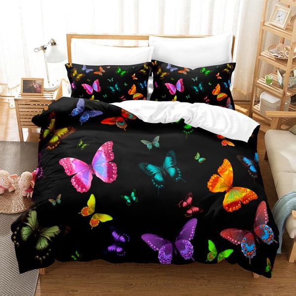 bedding sets set soft comfortable king home textile duvet cover pillowcase dekbedovertrek dream butterfly bed
bedding sets set soft comfortable king home textile duvet cover pillowcase dekbedovertrek dream butterfly bed