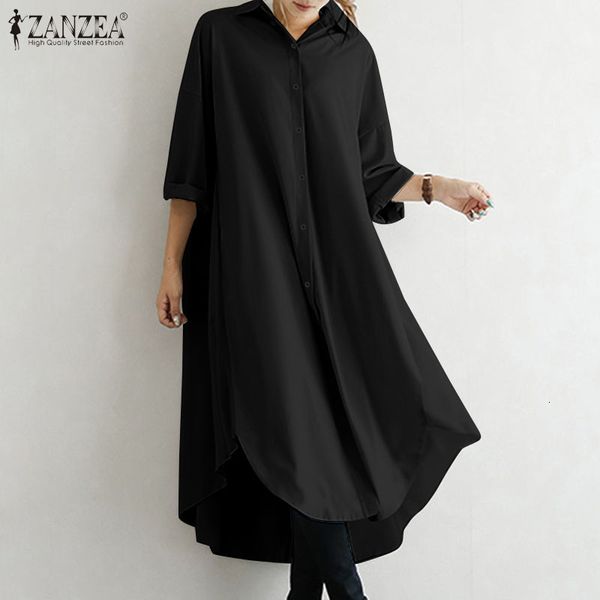 women's blouses & shirts casual pleated button vestidos spring long sleeve shirt dress 2021 women solid lapel dresses zanzea vinta, White
women's blouses & shirts casual pleated button vestidos spring long sleeve shirt dress 2021 women solid lapel dresses zanzea vinta, White