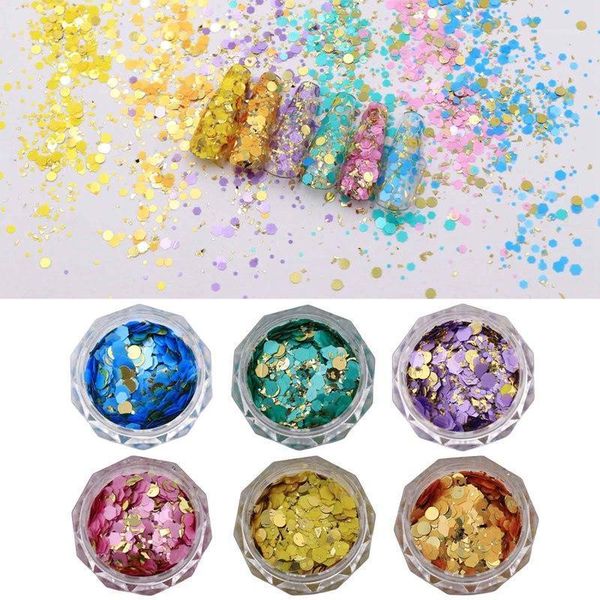 pcs nail art diy glitter aluminum foil flake sequin magic effect mirror powder charm accessories decoration1, Silver;gold
pcs nail art diy glitter aluminum foil flake sequin magic effect mirror powder charm accessories decoration1, Silver;gold