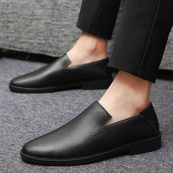 dress shoes men genuine leather casual fashion loafers 's driving moccasins slip-on platform flats moccasins male nb12, Black
dress shoes men genuine leather casual fashion loafers 's driving moccasins slip-on platform flats moccasins male nb12, Black