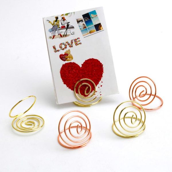 party decoration 24 pcs stainless steel creative ring shape holder circle stereo note pad table number holders menu clips(golden)
party decoration 24 pcs stainless steel creative ring shape holder circle stereo note pad table number holders menu clips(golden)