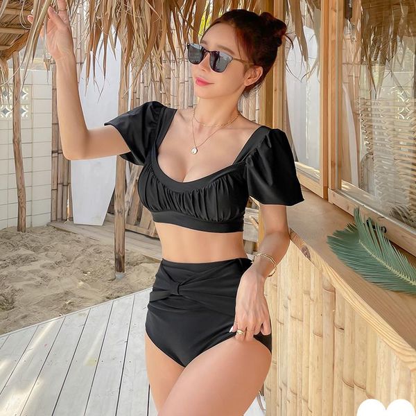 one-piece suits halter women's swimsuit push-up skirt beach female swimming pool
one-piece suits halter women's swimsuit push-up skirt beach female swimming pool