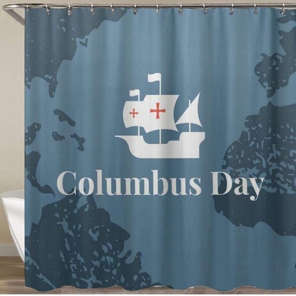 shower curtain,columbus day atlantic ocean,polyester fabric waterproof bath curtains hooks included - 72 x 72 inches
shower curtain,columbus day atlantic ocean,polyester fabric waterproof bath curtains hooks included - 72 x 72 inches