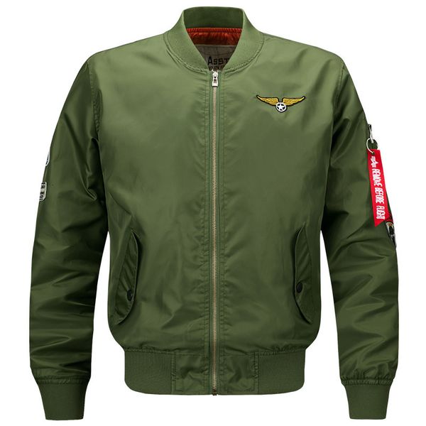 9vza male female jacket men plus size baseball coat spring men's flight windbreaker pilot jackets pnf8, Black;brown
9vza male female jacket men plus size baseball coat spring men's flight windbreaker pilot jackets pnf8, Black;brown