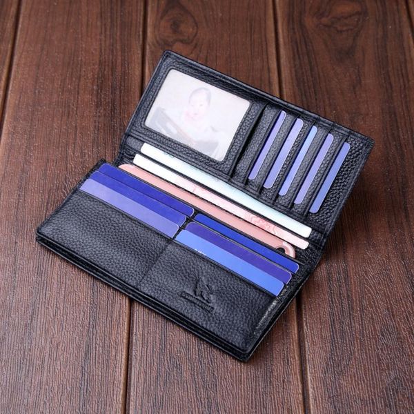 business leather men wallet long high capacity multifunction zipper bifold black casual purse retro carteira wallets da50qb, Red;black
business leather men wallet long high capacity multifunction zipper bifold black casual purse retro carteira wallets da50qb, Red;black