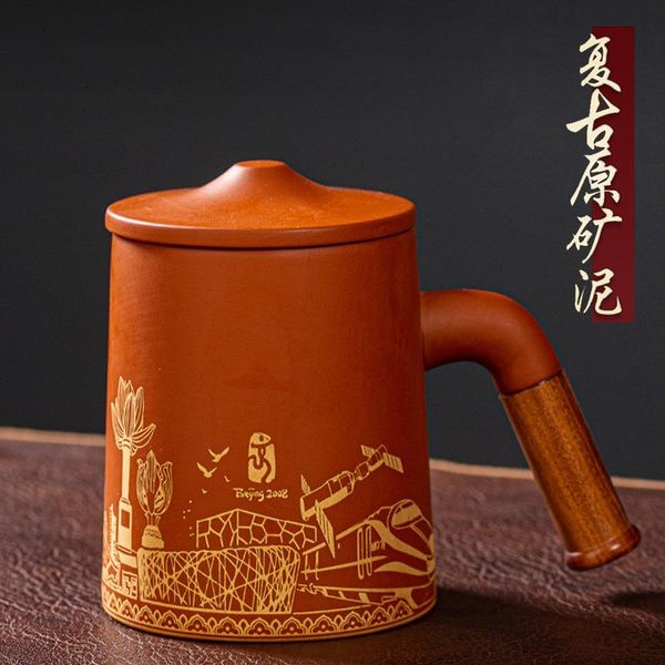 mugs purple sand mug wooden handle with cover personal office household water cup ceramic memorial ceremony cool gift for friend
mugs purple sand mug wooden handle with cover personal office household water cup ceramic memorial ceremony cool gift for friend