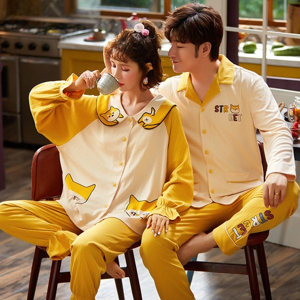 nightwa couple pajamas set autumn cardigan pyjamas women and men pajamas long sleeve sleepwear lounge pijama plus size pajama, Black;red
nightwa couple pajamas set autumn cardigan pyjamas women and men pajamas long sleeve sleepwear lounge pijama plus size pajama, Black;red
