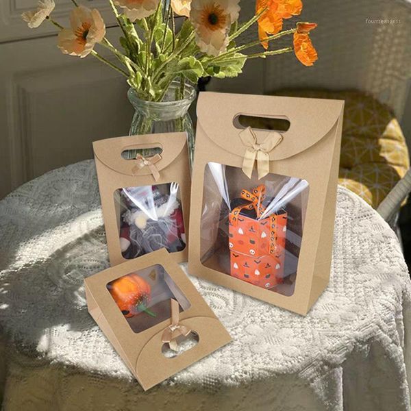 gift wrap 2pcs clear window kraft paper candy bags diy chocolate cookie gifts packaging handbag for wedding birthday party decor1
gift wrap 2pcs clear window kraft paper candy bags diy chocolate cookie gifts packaging handbag for wedding birthday party decor1